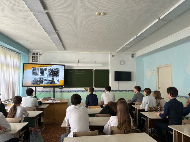 Всероссийский урок Победы “Сад памяти”.