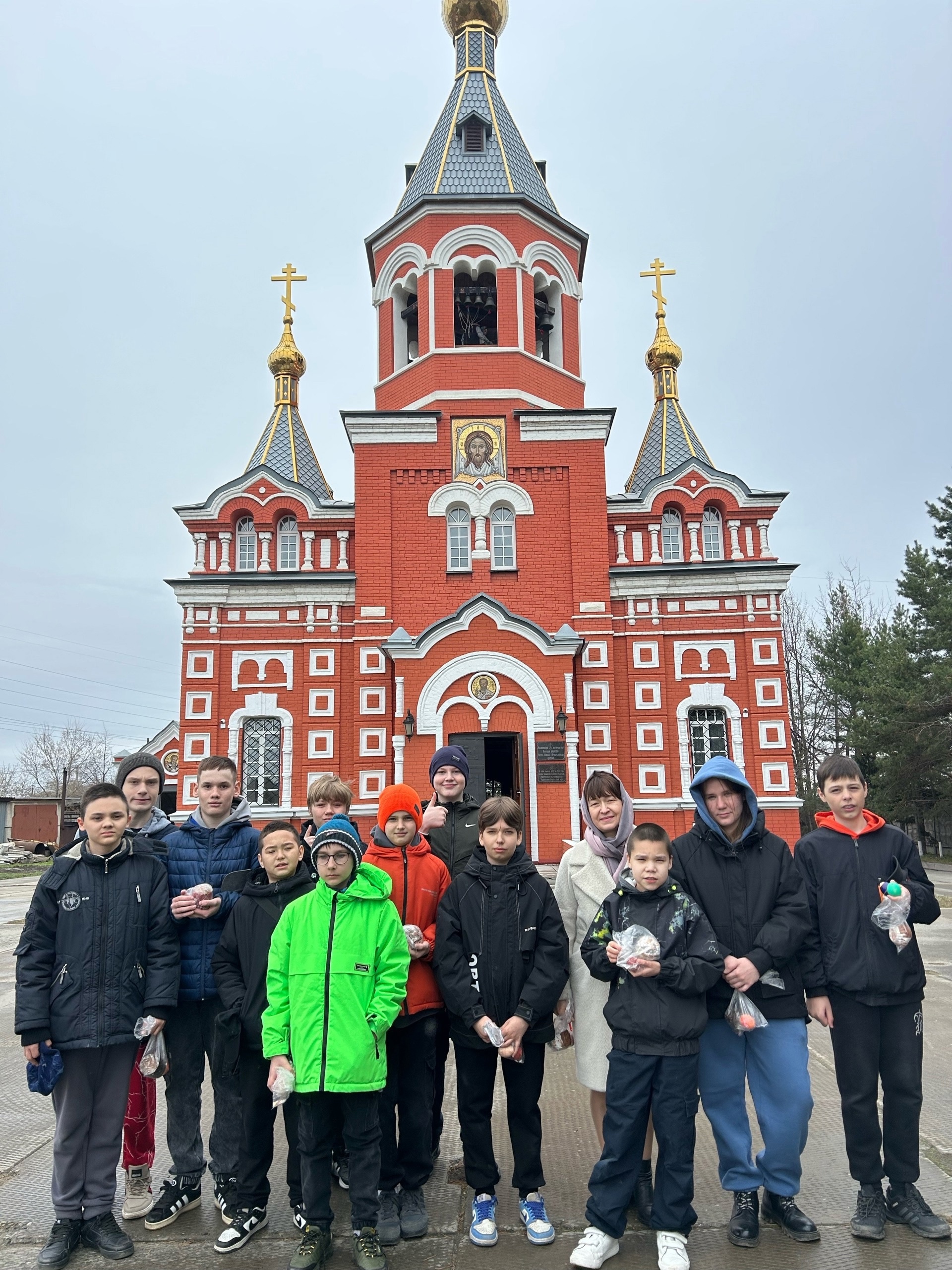 Пасхальные дни в лицее: экскурсия в Свято-Николо-Игнатьевский храм.