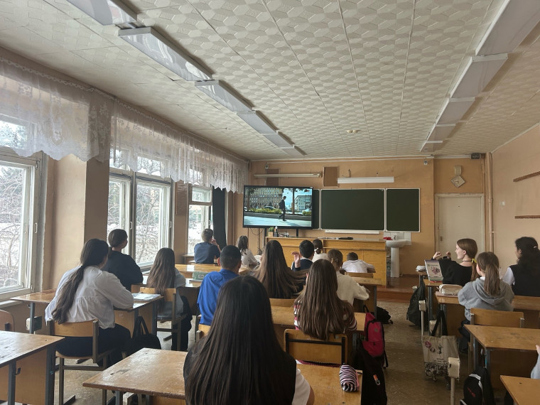 Показ фильма "Четыре ключа к твоим победам".