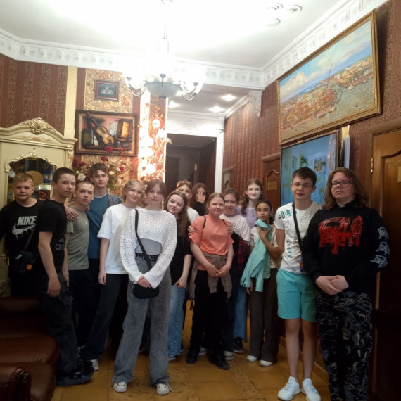 Профориентационная экскурсия в ресторан "Клуб деловых людей".